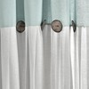 Lush Decor Linen Button Farmhouse Kitchen Tier Curtain Set, Pair,