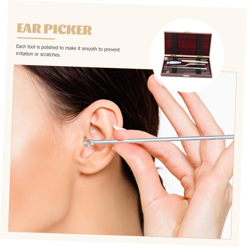 SAFIGLE 1 Set Ear Cleaning Tool Wear Resistant Household Ear