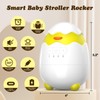 Rechargeable Baby Rocker for Strollers - 5 Vibration Speeds &