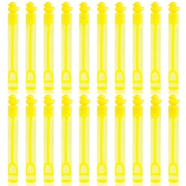 SULOLI 20 pieces mini bubble set, small duck bubble stick, mini bubble sticks, soap bubble wand for children, guest gift, wedding, Valentine's Day, party, party bag, holiday season, summer toy