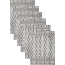 normani Tea Towels 100% Absorbent Cotton 3.6 or 12 Tea Towels Terry Cloth Tea Towel 50 x 70 cm Colour 6 x Grey