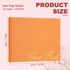 PATIKIL Elegant Guestbook, 9"x7" PU Leather Wedding Guest Book Stylish