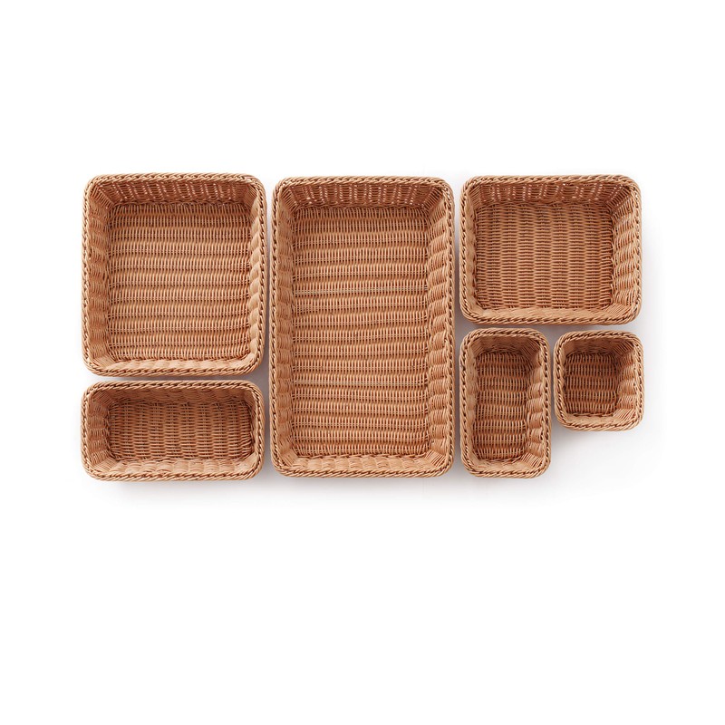 HENDI Bread Basket, Bread Basket, Baskets, Reinforced by a Steel