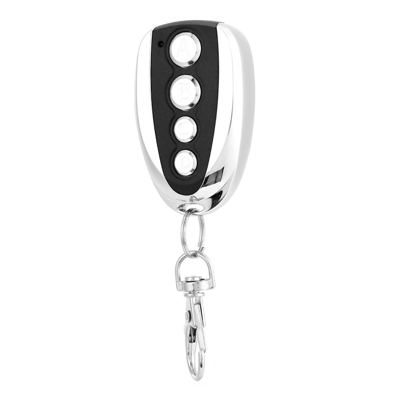 2pcs 433MHZ 4 Button U shape Duplicate Electric Door Remote