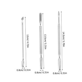 Ipetboom Multifunctional Nail Care Tools Cuticle Pusher Remover Nail Art Removing Stick for Clean