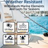 PACTHSD Boat Dock Lines 2 Pack 3/8" x 25' Double