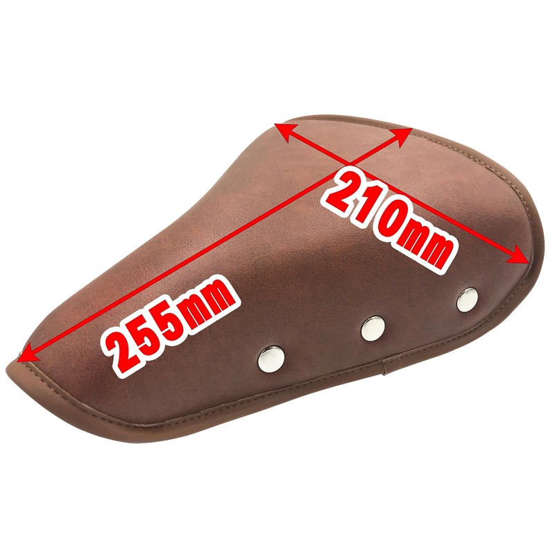 NOGUCHI JT2417 Bicycle Saddle Terry Saddle Brown/Beige Tacking