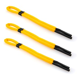 Floating Glasses Strap Pack of 3 – Sports Glasses Strap Suitable for Water Sports – Approx. 66 cm Long (Mix), yellow