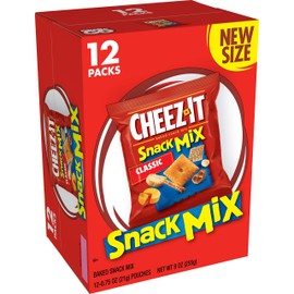 Cheez-It, Baked Snack Mix, Classic, 9oz Box (Pack of 4)