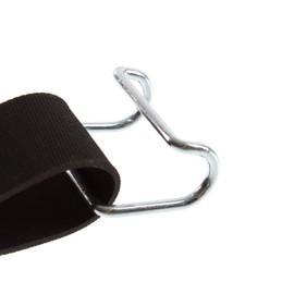 MZA Meyer-Zweiradtechnik 10439.0 Complete Pannier Rack Strap Set - 1 Hook Plus 2 Clamping Loops / Buckles - for Mokick and Motorcycle Pannier Rack