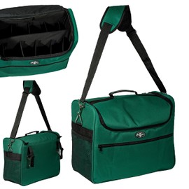 Professional's Choice Custom Cubby Organizer | 10 Removable dividers for Your Perfect on The go Organizer | Emerald