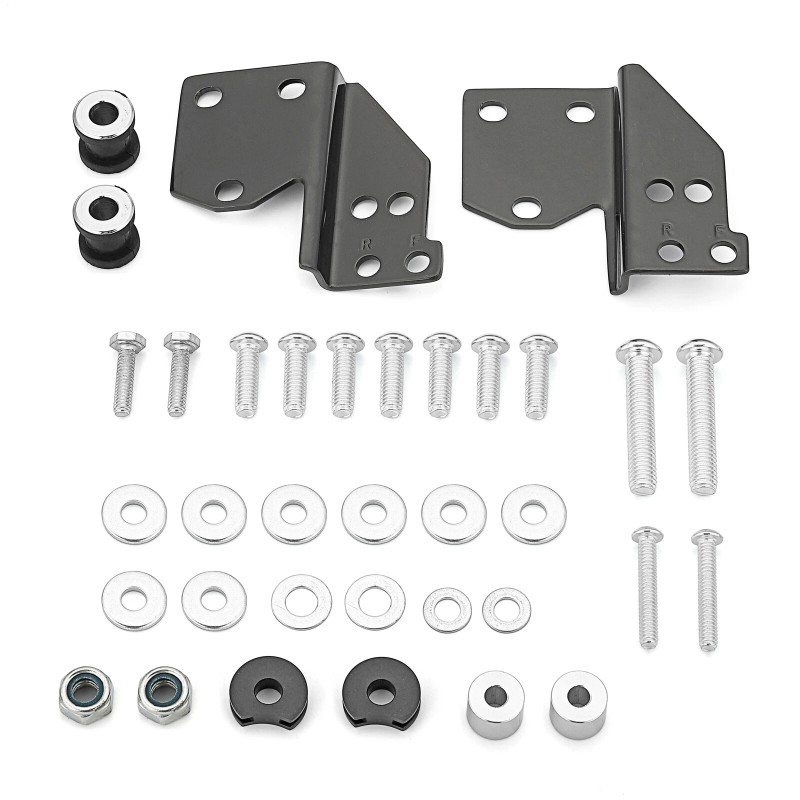 CB Detach Rear Sissy Bar Docking Kit For 97-08 Harley