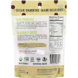 Emmy's Organics Organic Chocolate Chip Coconut Cookies, 6 oz