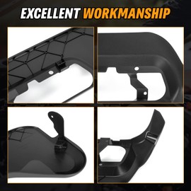 Kozlira Front Left Driver Seat Trim Panel Cover Bezel Compatible with Ford F-250 F-350 F-450 F-550 Super Duty 2011-2016#Replace BC3Z-2562187-AB Seat Switch Panel Power Seat Track Control Cover