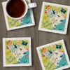 Thirstystone South Carolina 4 Pack Tumbled Tile Stone Coasters with