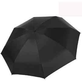 UK-UNIQUE Windproof Umbrella Windproof Travel Umbrella - Compact, Light, Automatic, Strong and Portable - Wind Resistant, Small Folding Backpack Umbrella for Rain - Men and Women (Ocean Blue)