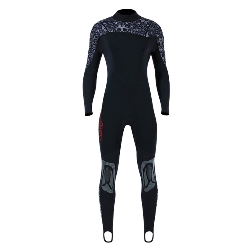 3MM Diving One Piece Swimsuit Long Sleeve Equipment for Snorkeling