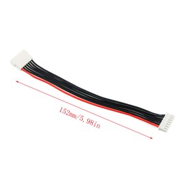 E-outstanding 3PCS 15cm JST-XH 6S LiPo Balance Extension Leads 22AWG Silicone Charging Wire