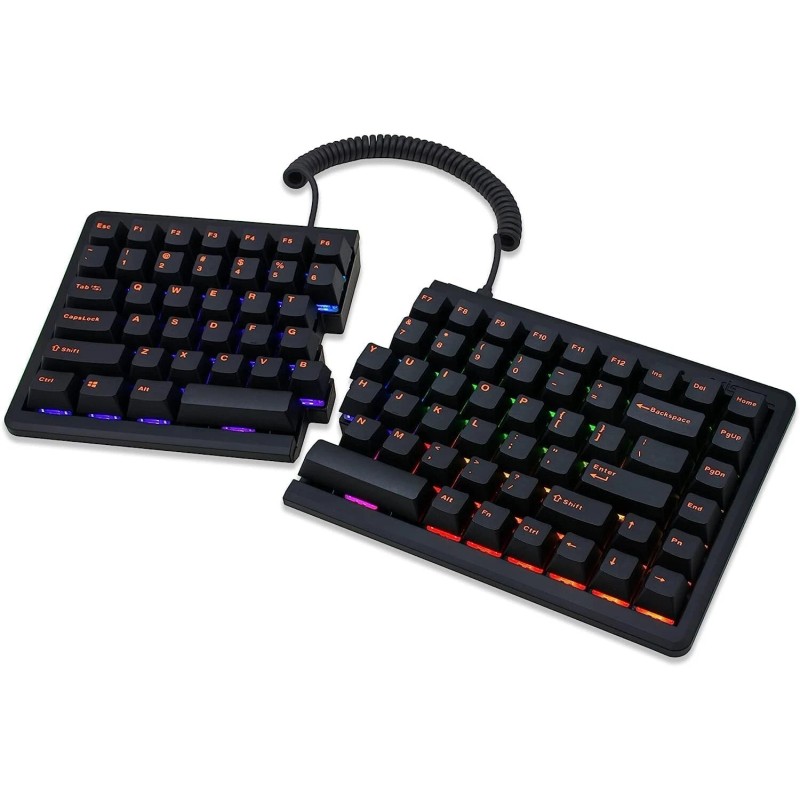 Mistel BAROCCO MD770 RGB TKL Split Ergonomic Mechanical Keyboard LED