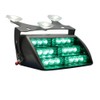 18 LED Emergency Vehicle Windshield Strobe Dash Warning Light (Green)