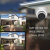 WiTi 5 Megapixel HD POE IP Camera Dome Metal for