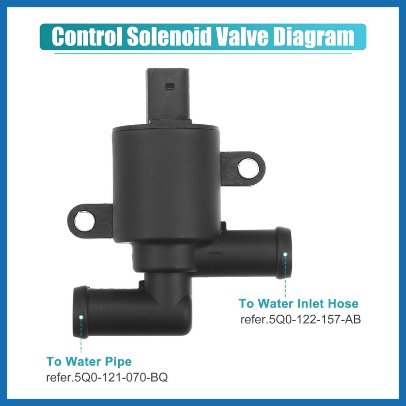 A ABSOPRO 4H0-121-671-D Control Solenoid Valve HVAC Heater Control Valve