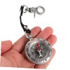 BESPORTBLE Compass Keychain Hunting Handheld Camping Outdoor Compass Pocket Engraved