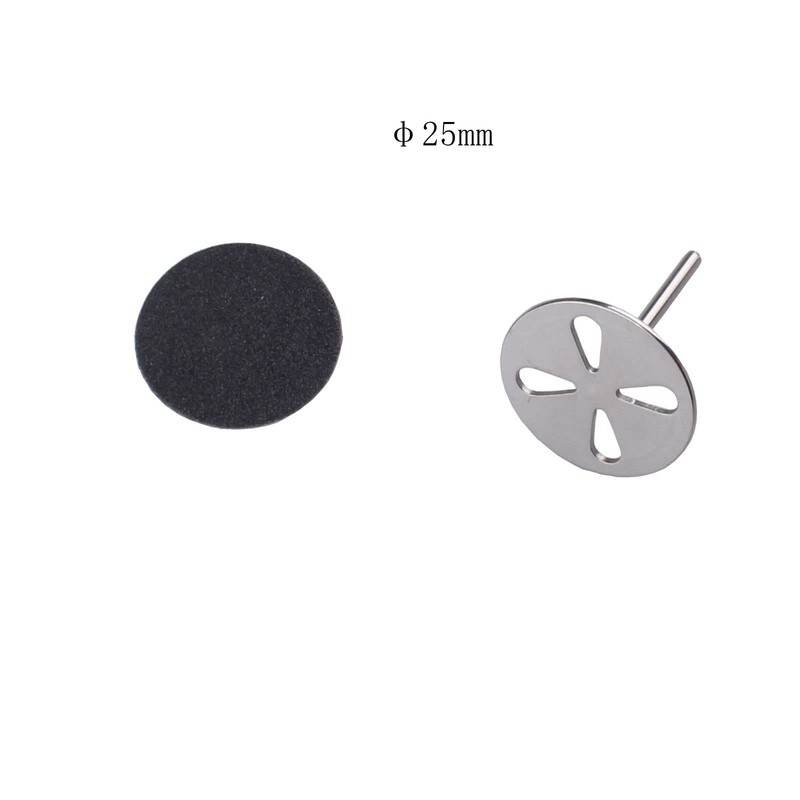 MZCMSL 100pcs Sandpaper Disc and 1pcs Metal Bit, 3/32 Shank