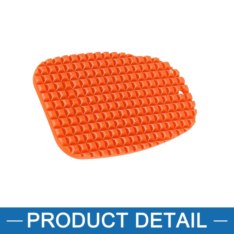 A ABSOPRO Motorcycle Kickstand Support Pad Side Stand Extension Pad