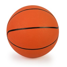 Aoneky Indoor/Outdoor Mini Rubber Basketball with Pump - Size 6 Basketballs