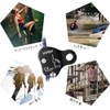 Lixada Micro Pulley Simple Ascender Bearing Mobile Side Climbing Pulley