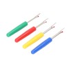 20Pcs Sewing Seam Rippers Stainless Steel Ergonomic Handle Red Mini
