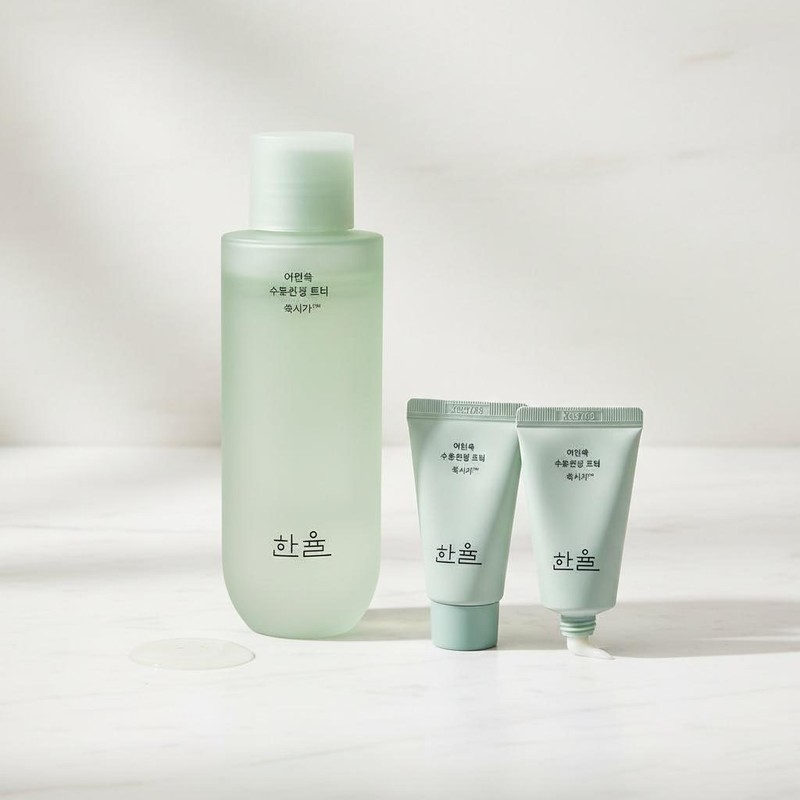 Hanyul Artemisia Moisture Soothing Toner 150ml + Toner Lotion Cream