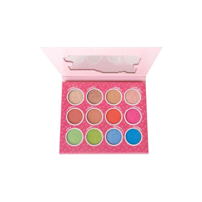 Paleta de Sombras de Ojos Melu de Ruby Rose, Colores