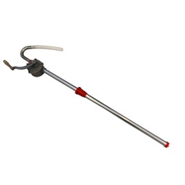 Professional EZ Travel Collection 40" Hand Crank Oil Drum and Barrel Pump (Aluminum Construction)