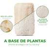 10 Piezas Estropajo para Trastes de Fibra Natural Biodegradable, Esponja