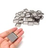 Honbay 56PCS Metal Empty Square Metal Pans Make Up Tins