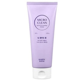 Happy Bath Micro Micellar Deep Cleansing Foam 120ml / 해피바스 마이크로 미셀라 딥 클렌징폼 120ml