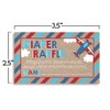 Flying by Airplane Themed Diaper Raffle Tickets for Boy Baby