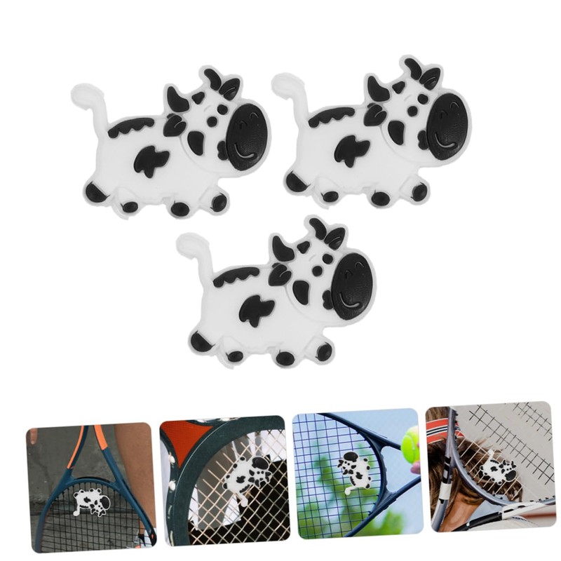 SUPVOX 12pcs Tennis Racket Vibration Absorber Professional Dampener Shock Dampeners