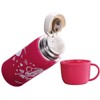 Thermos Vacuum Insulated 2-Way Bottle 0.6L/0.63L Minnie Pink FHO-601WFDS P