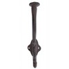 FLAG EMOTES Wall Mount Triple Hook Victorian Style Coat Hat