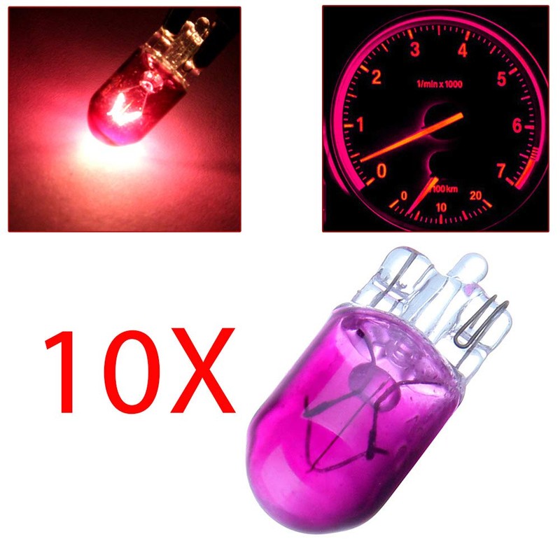 cciyu T10 168 194 W5W Wedge Halogen Light Bulb Instrument