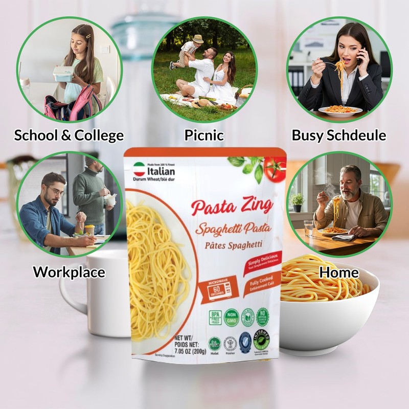 Pasta Zing Spaghetti Pasta Made with Italian Durum Wheat |