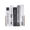 Pandapark Wood Bookends,Non-Skid Bookend for Shelves,Heavy Duty Bookends,Book Stand for