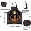 Afro Queen With Crown Apron Black Girl Queen Aprons Adjustable