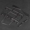 Console AC CD Panel Cover Carbon Fiber Conditioner Switch Decorative