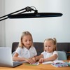 bemelux Task Lamp with Clamp, Bright 117PCS LEDs, Metal Swing