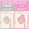 Breast Therapy Ice Packs Large Hot Cold Breast Pads, Nipple