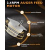 2.4RPM 120V Auger Feed Motor Fits Quadrafire Castile/CB1200/Mt Vernon